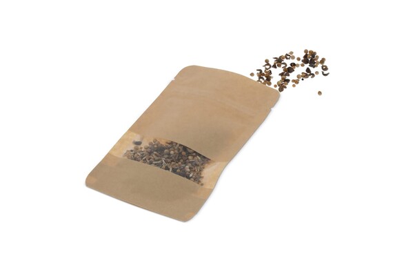 Sachets de graines de fleurs d'abeilles et de papillons 4 grammes - Marron