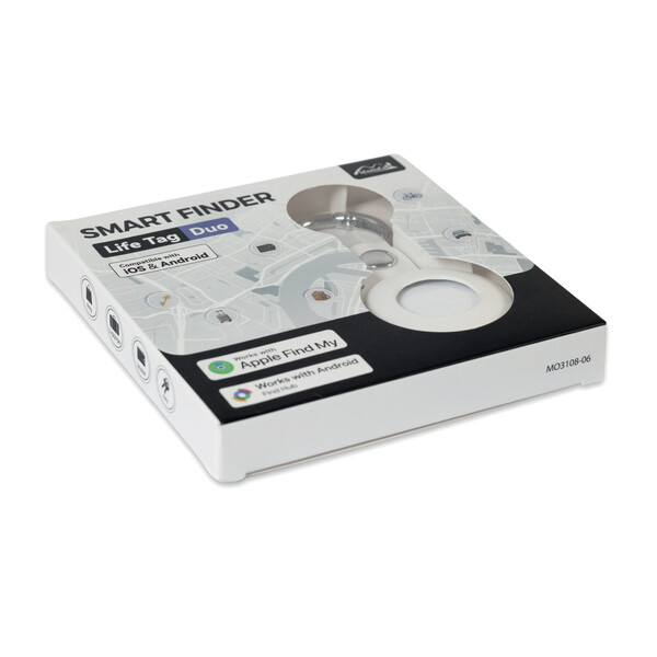 MILI item finder with PU case Lifemate In Pu Case - White