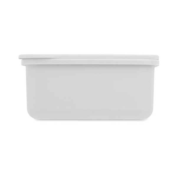 Lunch box with cutlery Sunday - White