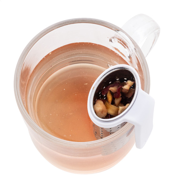 Tea Infuser Leaflet - White