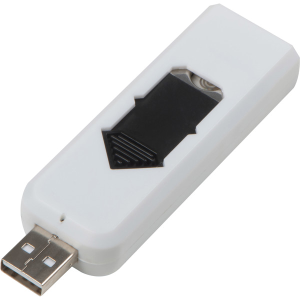 REUBEN USB öngyújtó - White