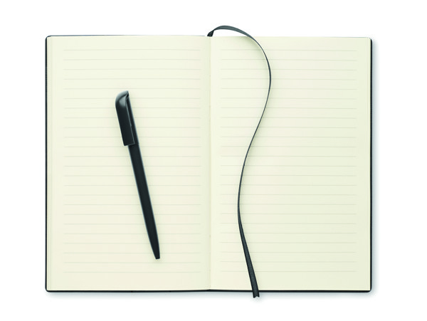 Nota notebook A5,160 pages recycled paper - Black