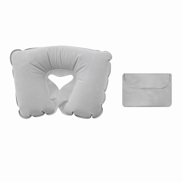 Aufblasbare Nackenstütze Comfortable - Grau
