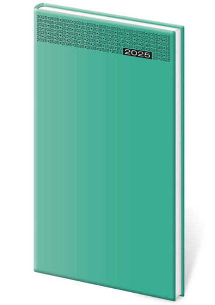 Týdenní diář Gommato 2027, 80x150 - šedá