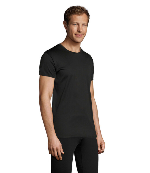 SPRINT UNI T-SHIRT 130g - Czarny / 3XL