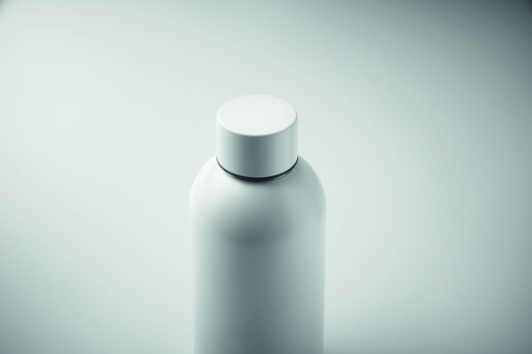 Einwandige Trinkflasche 500 ml Athena Mid - Weiß