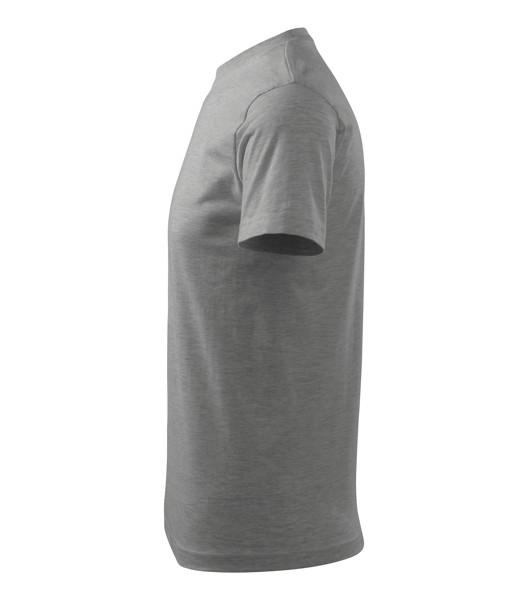 Tričko Pánské Malfini® Classic New - Tmavě Šedý Melír / XL