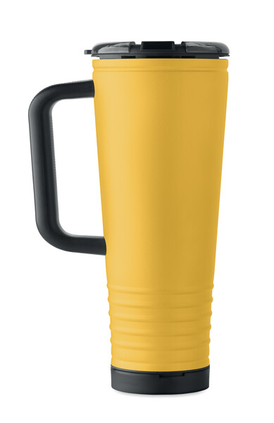 Dubbelwandige beker 700ml. Howler Cup - Geel