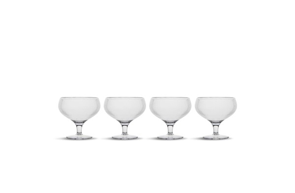 Billi coupe glass set of 4