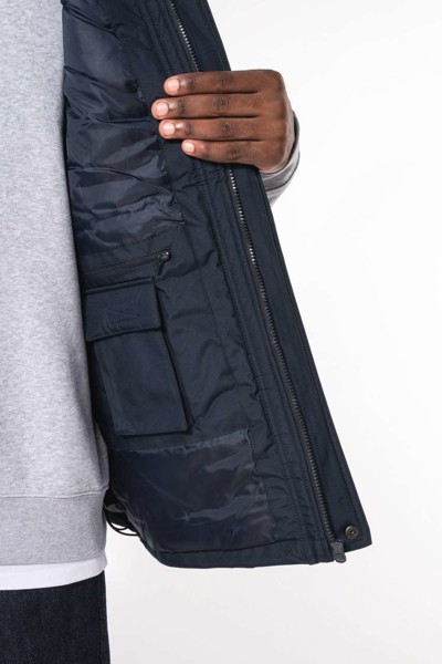 Jakna bluzon FACTORY s odvojivim rukavima - Tamno Siva / 3XL