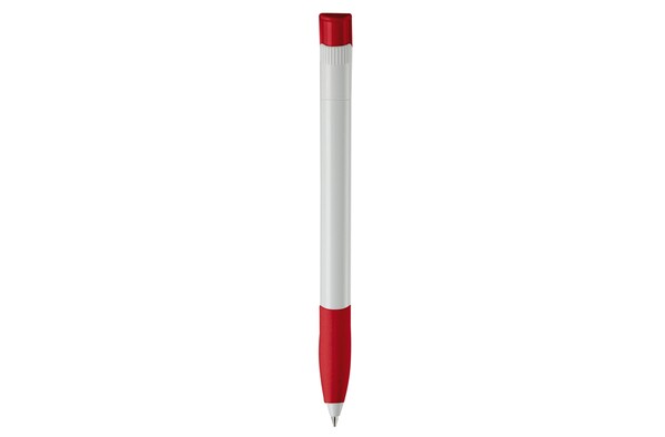 Apollo ball pen hardcolour - White / Red