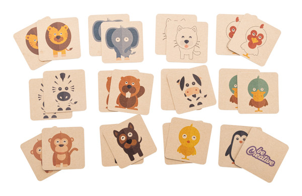 Custom Memory Game Minimor Eco - Animals