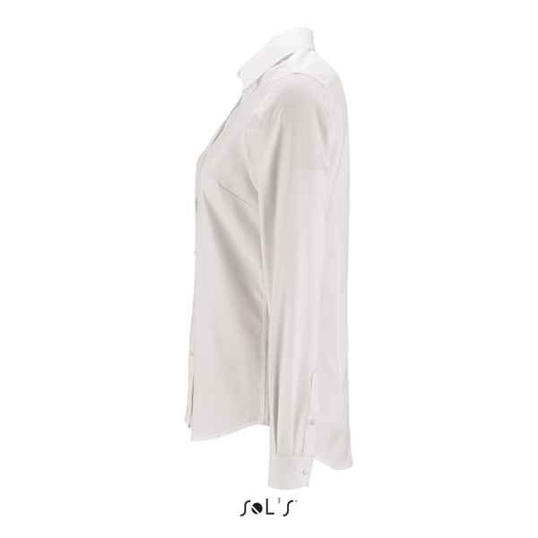 Sol's Brody Women - Herringbone Shirt - White / XL