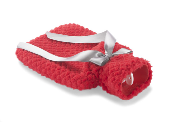 Hot water bottle LIDO - red