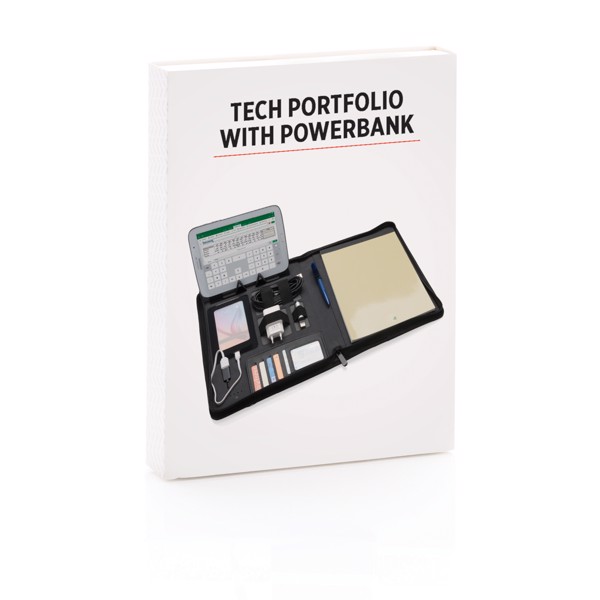 XD - Tech portfolio with powerbank