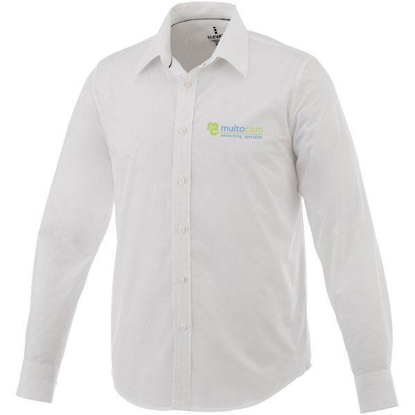 Hamell long sleeve men's shirt - White / 3XL