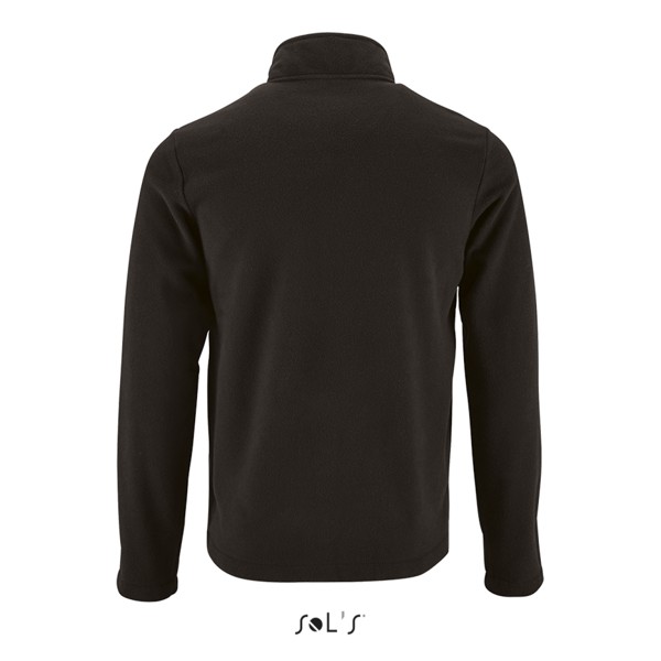 Sol's Norman Men - απλό μπουφάν Fleece - Black / XL