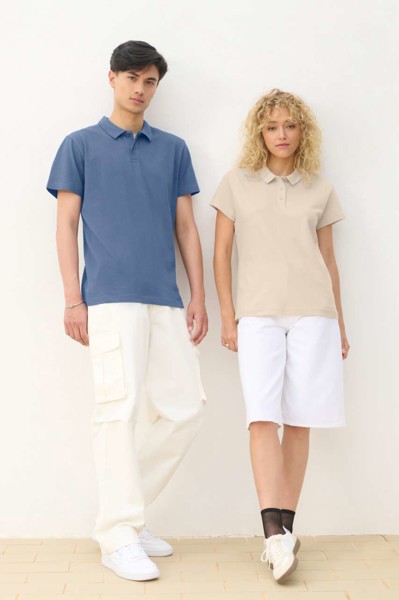 SOL'S PULSE polo majica - Bela / 3XL
