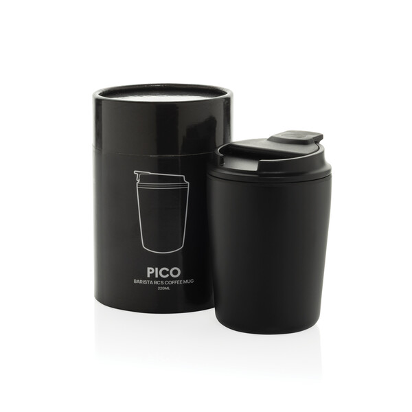 Pico Barista RCS 220 ml hrnček v darčekovej tube - Čierna