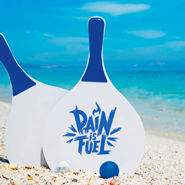 Raquetes De Praia Faroe Islands - BRANCO