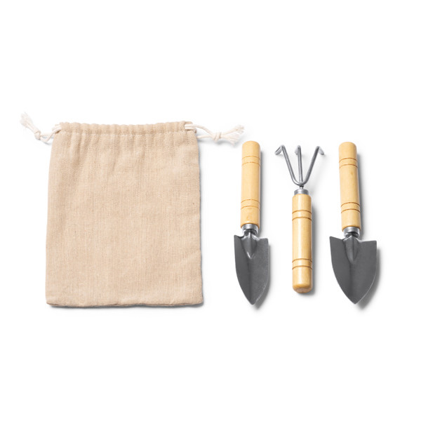 Gardening Set Crocus Natural