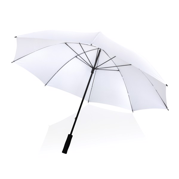 Parapluie tempête 30" en rPET 190T Impact AWARE™ - Blanc