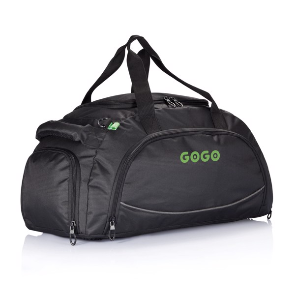 Xd Collection sports bag 600D, 55x26x27.5 cm