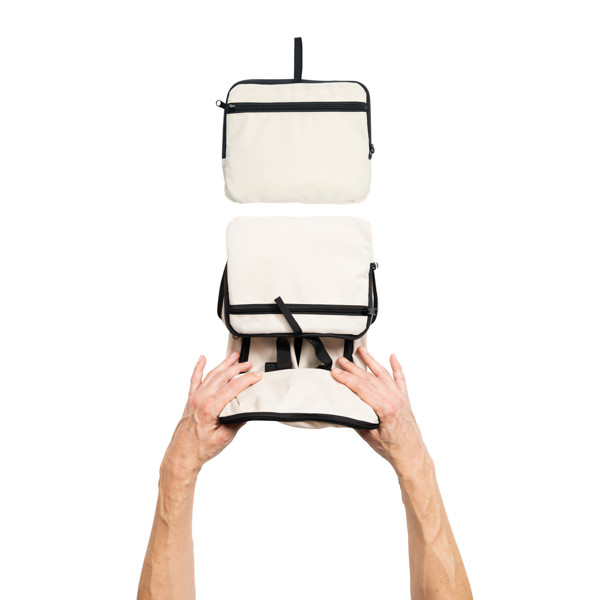 Skládací klasický batoh Dillon AWARE™ RPET - Off White