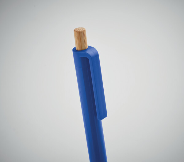 Stylo à bille en ABS recyclé Penu - Bleu Royal