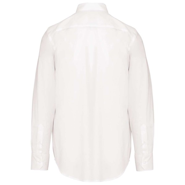 Men’S Long-Sleeved Non-Iron Shirt - White / 4XL