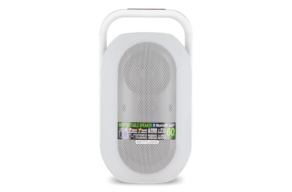 ML-625| Muse Enceinte Bluetooth à lumière ambiante pour intérieur/extérieur - Blanc
