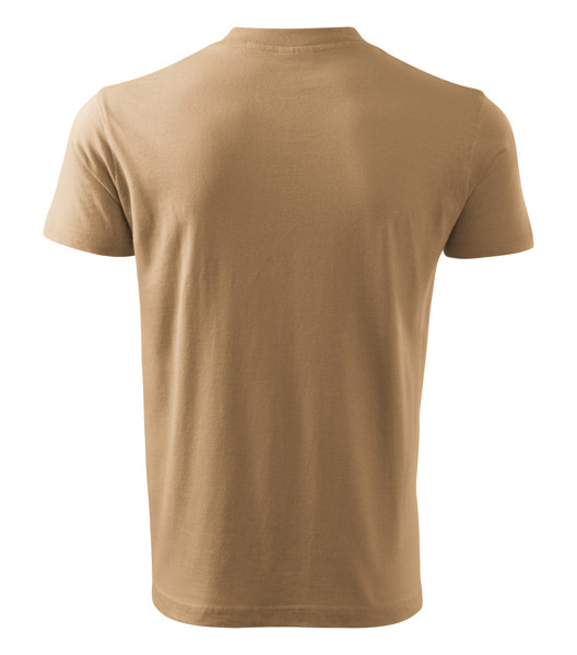 Tričko Unisex Malfini® V-Neck - Piesková / 3XL