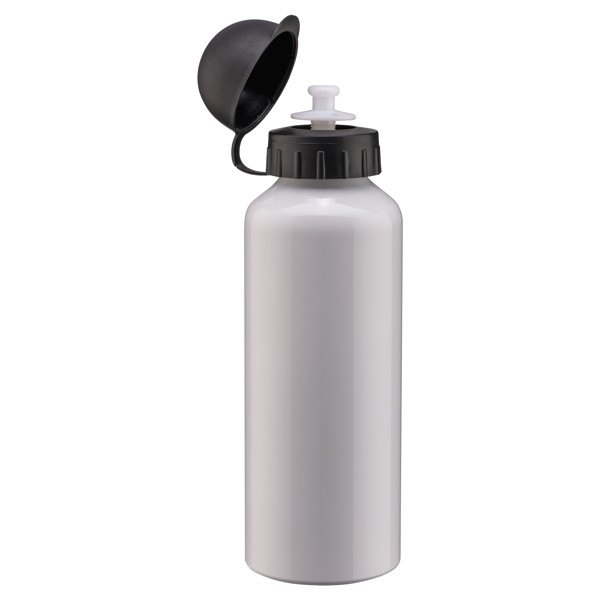 Aluminium Sport Bottle With Plastic Lid , 500 Ml, Suitable For Sublimation Printing