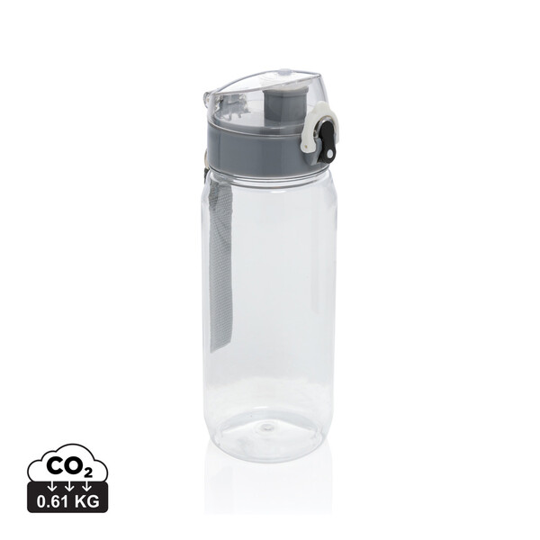 Yide RCS Gerecyclede PET lekvrije afsluitbare fles 600ml - Transparant