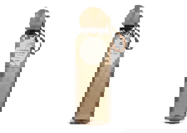 Sagaform Ture waterbottle 600 ml - Transparent / Brown