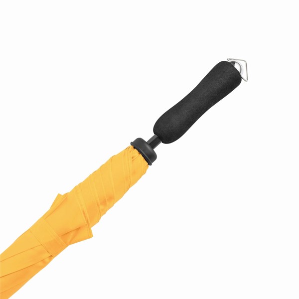 Golf umbrella with pouch, 1250 mm diameter - Yellow