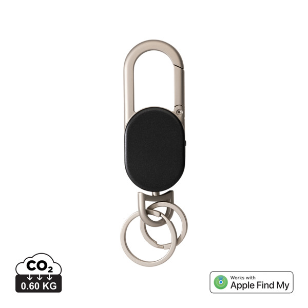 Keyfinder keychain Apple Find My, USB-C recharge