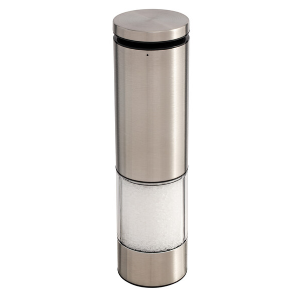 Electric salt or pepper mill CEVARO - silver