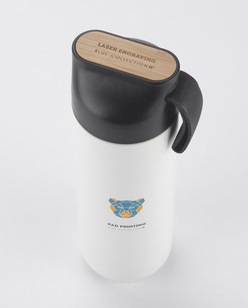 Travel bottle ELSA 600 ml - white