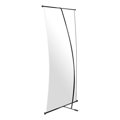 Aliste nastavljiv transparent 60x184 cm, aluminijast okvir