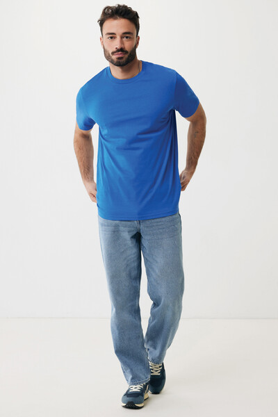 T-shirt léger en coton recyclé Iqoniq Sierra - Bleu Royal / XS