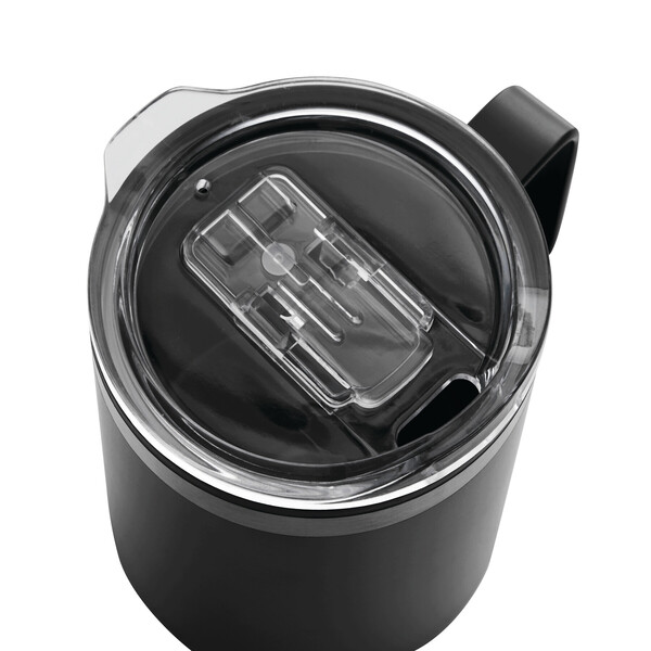 Dvojstenný cestovný hrnček Stylemug - Čierna