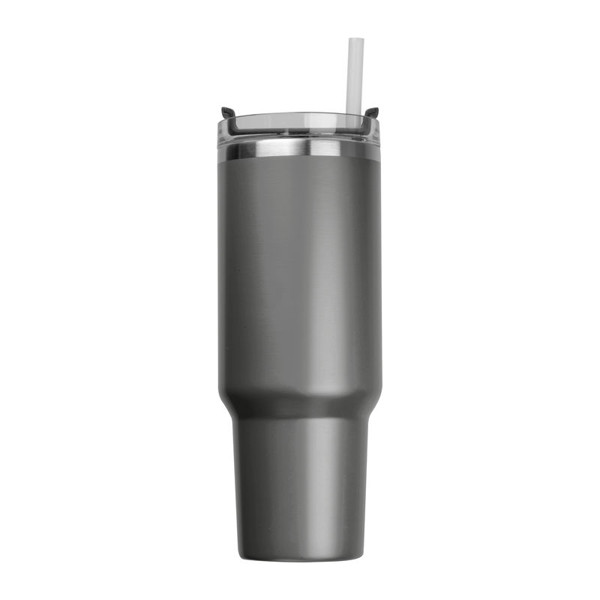 XXL Fľaša na pitie Tel Aviv 1200 ml - tmavosivá