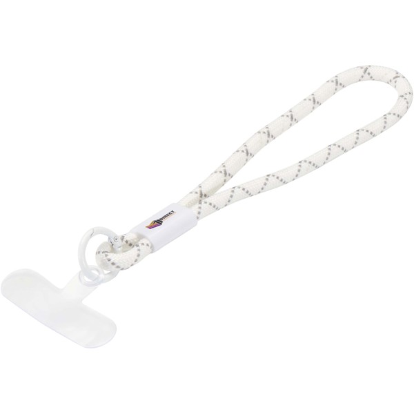 Arich recycled plastic smartphone wristband - White