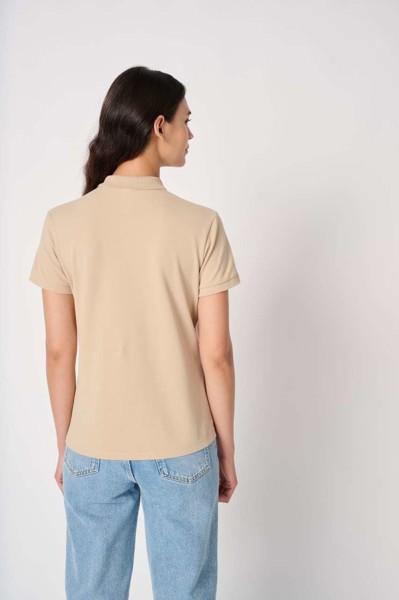 Ladies' Pique Polo Shirt - Ideal White / L