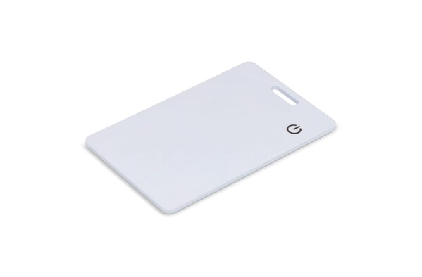 Xoopar ICE-Card Carte de suivi ultra-mince rechargeable - Blanc