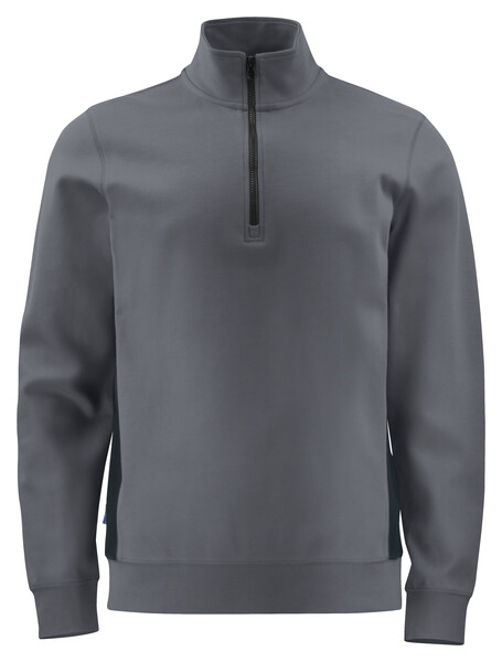 2128 Sweatshirt 1/2 zip Grey XL