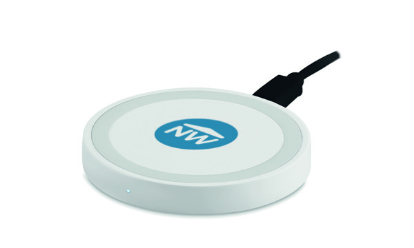 Caricatore wireless tondo Wireless Plato - Bianco