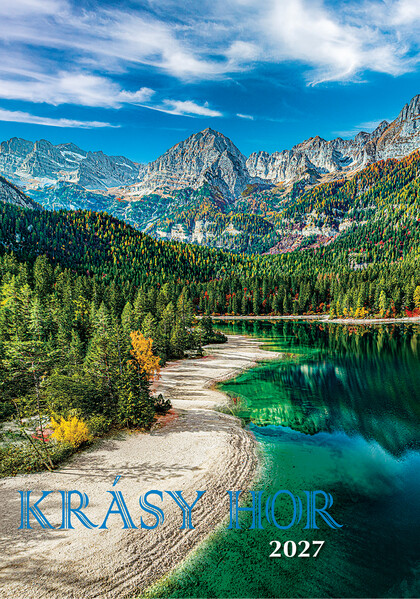Nástěnný kalendář - Krásy hor