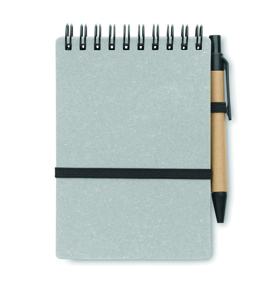 Notie recycled notebook, 140 pages - Grey